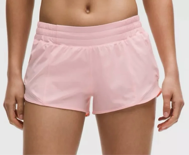 Hotty Hot Low-Rise Lined Short 2.5" - Pink Tide - 14
