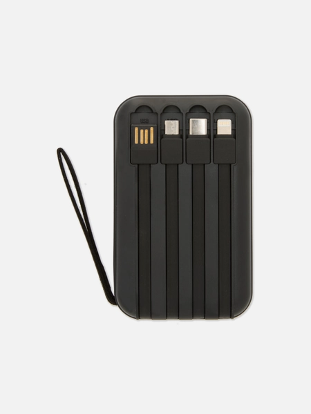 10000 MAH Integrated Charger Power Bank