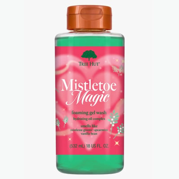Tree Hut Foaming Gel Body Wash - Mistletoe Magic - 18 fl oz