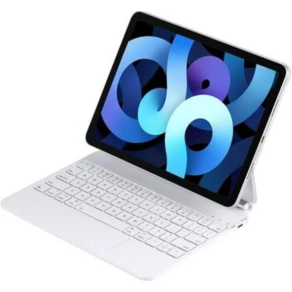 Magic Keyboard Case for for iPad 10th Gen 10.9 inch (2022) & iPad 11th (a16, 2025), Magnetic Keyboard Case with Multi-Touch Trackpad, Backlit, Light