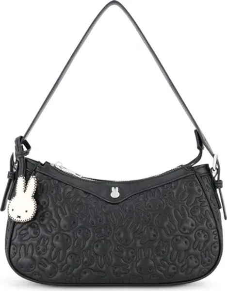 Miffy Quilted PU Shoulder Bag with Charm