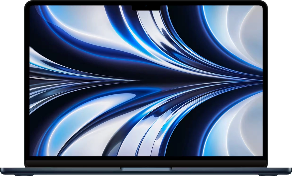 Apple - MacBook Air 13-inch Laptop - Apple M2 chip Built for Apple Intelligence - 16GB Memory - 256GB SSD - Midnight
