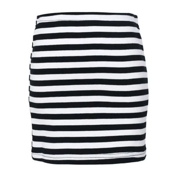 Richie House Girls' Striped Knit Skirt