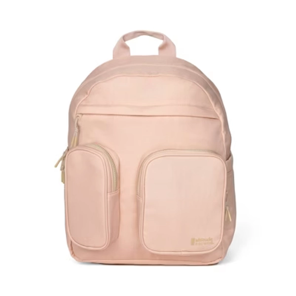 Altitude 17" Backpack with Laptop and Storage Pockets - Pink