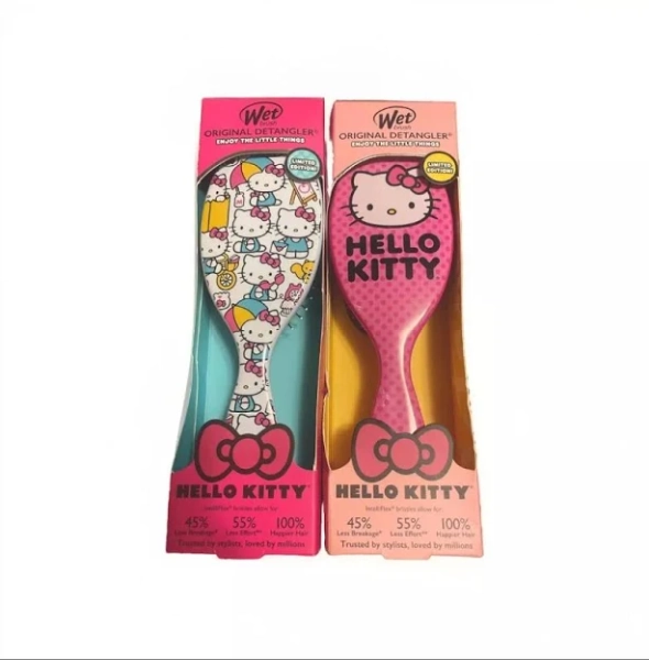 Sanrio Hello Kitty Wet Brush 2 Pack - New Beauty