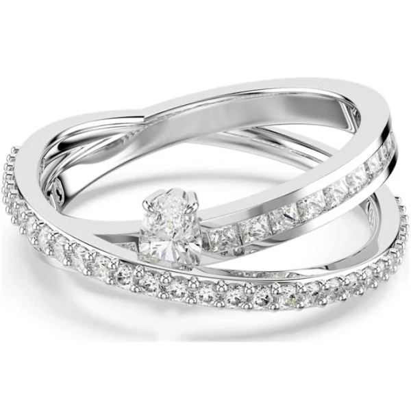 Swarovski Hyperbola Ring Mixed Cuts