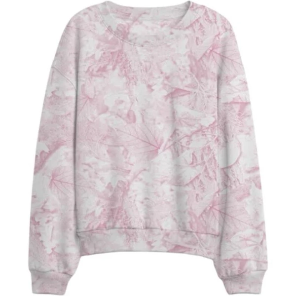Kids' Goodie Two Sleeve Camo Crewneck Sweatshirt