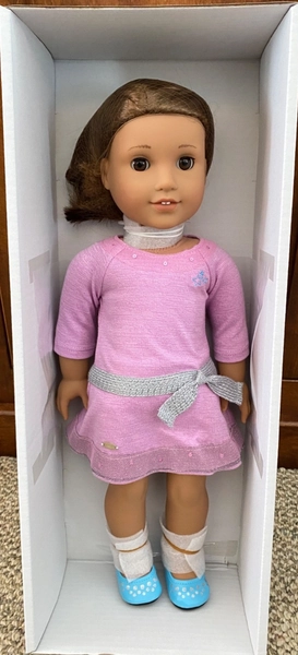American Girl 18" Truly Me #28 Doll Medium Skin Brown Hair Brown Eyes No Book