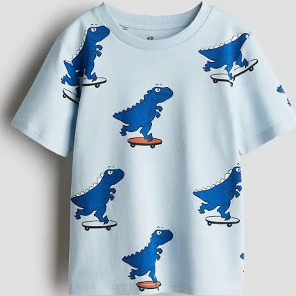 H&M Boys Dinosaurs Printed T-Shirt