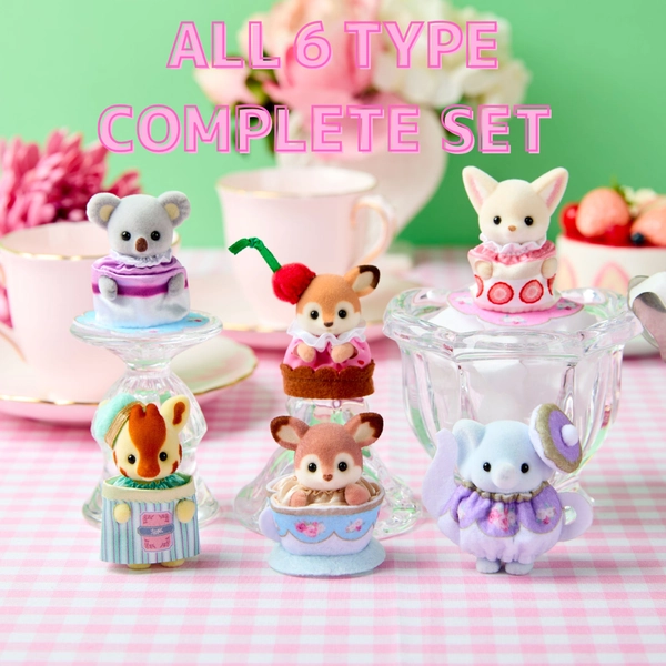 Sylvanian Families Blind Series Dokidoki Collection Baby Tea Time COMPLETE