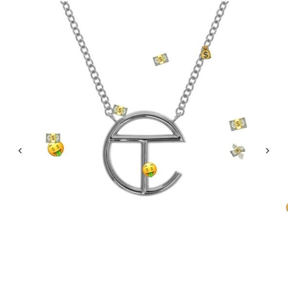 Logo Pendant - Silver 