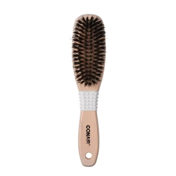 Conair Ceramic Wood Boar Bristle All-Purpose Hair Brush - All Hair