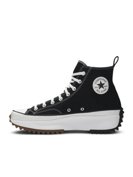 Converse Never Look Back With These Chuck Taylor High-Top Platform Sneakers, Where Classic Meets Futuristic Style. The Chunky Platform Sole And Jagged Rubber Outsole Add An Unexpected Twist To Your Everyday Chucks, Delivering Both Boldness And Grip.
