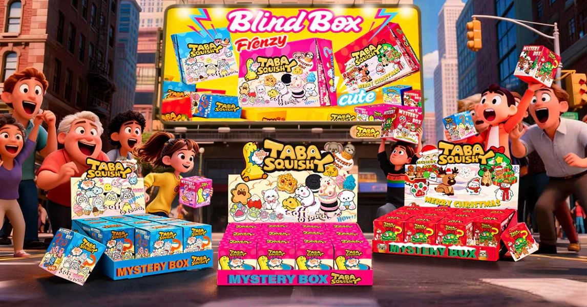 TABASQUISHY® Blind Box Bundle | A Perfect Set of 12 Blind Boxes for En