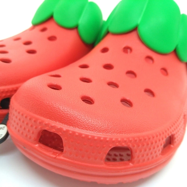 Strawberry Sandals Fruit Slippers Clog Shoes 2 Sizes Red From Japan New