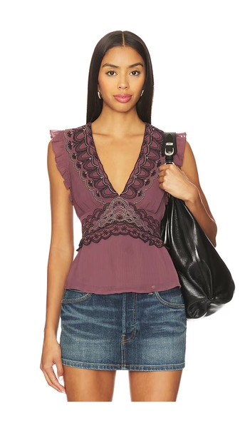 Dream On Beaded Tank