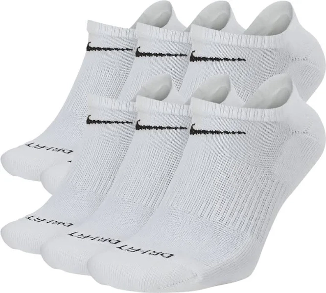 Men's Nike Everyday Plus Cushioned No-Show Training Socks