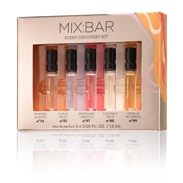 MIX:BAR Women's Eau De Parfum Scent Set - 5pc