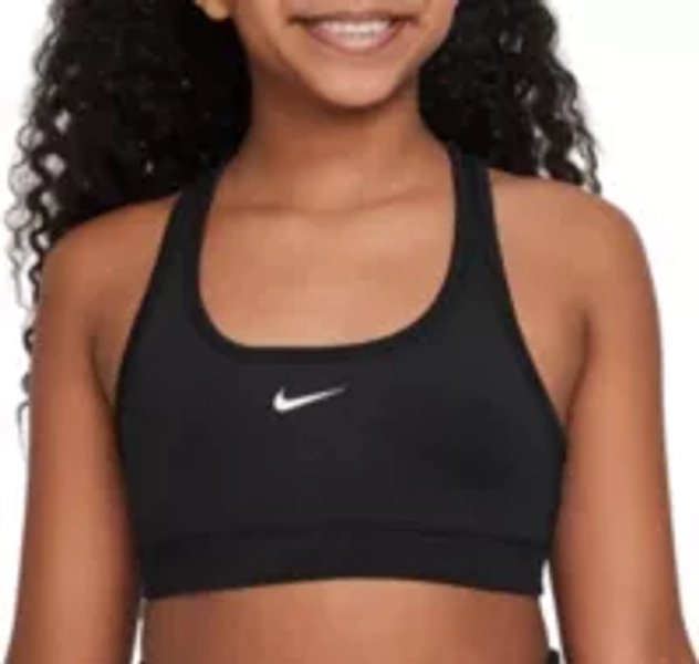Nike Girls' Pro Dri-FIT Swoosh Sports Bra