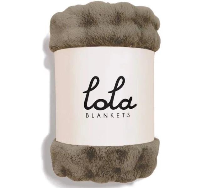 Lola Blankets Sandstone Weighted Blanket