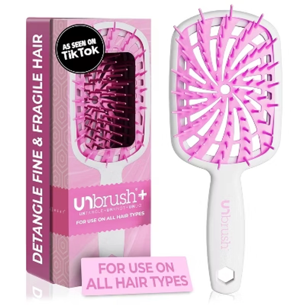 UNbrush Plus Wet & Dry Detangling Brush