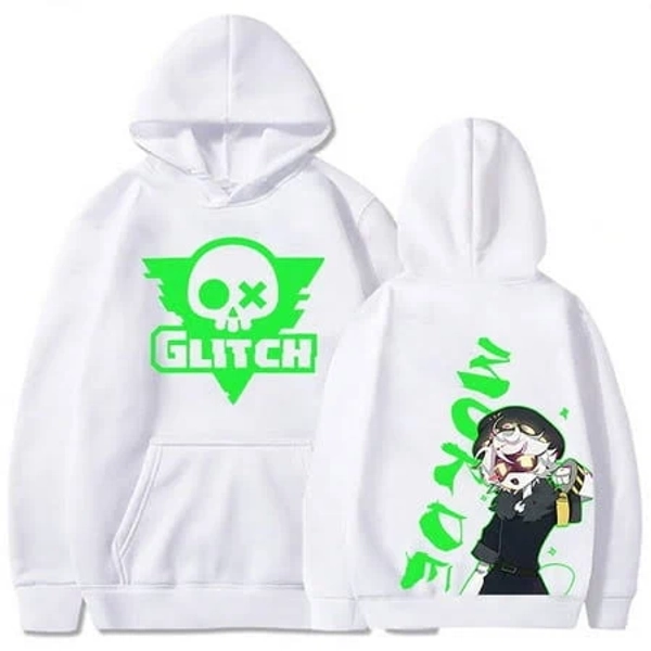 MVPCLO Murder Drones Horror Comedy Animation Hoodies Anime Graphic Printing Sweatshirts Winter Hooded Pullovers, Adult Unisex, Size: XS, Black