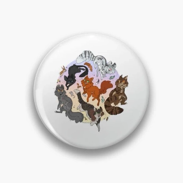 The New Prophecy Gang Warrior Cats Pin