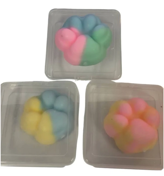 Cat Paw Wax Crack Squishy Toy