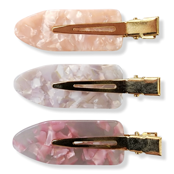 Creaseless Hair Styling and Sectioning Clips - Strawberry Shortcake