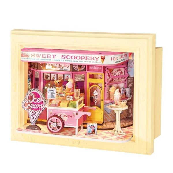 Rolife Sweet Scoopery Ice Cream DIY Miniature House
