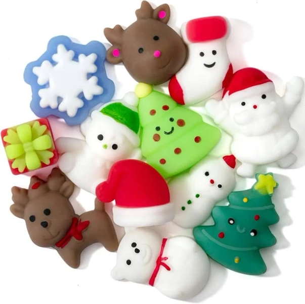 Mr. Pen Christmas Squishy Toys 12 pcs