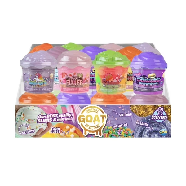 Orb, Goat Slimi Mega Slime, Colors or Styles May Vary - Perfect for Children Ages 3+