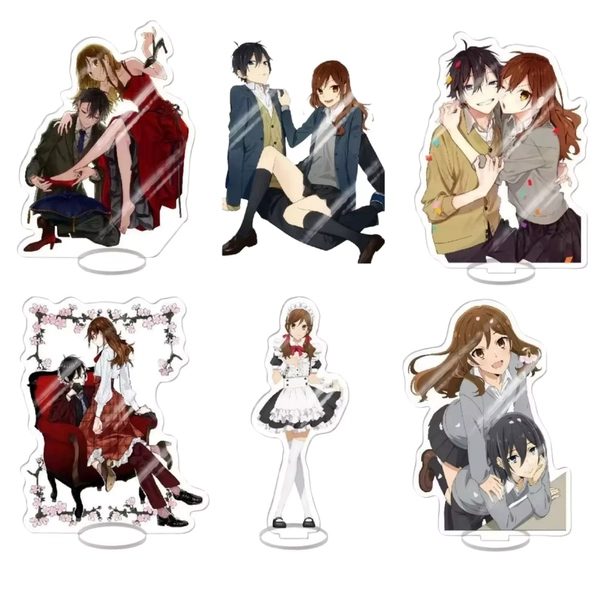 15cm Japan Anime Horimiya Acrylic Stand Model Plate Collection Miyamura Izumi Hori Kyoko Figure Standee Desk Decor Cosplay Gift - AliExpress 36