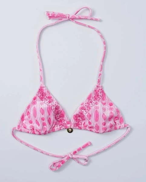 Sakura Palm Puff Demi Top