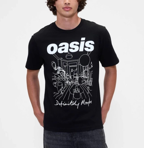 Gap Factory Men's Relaxed Graphic T-Shirt
