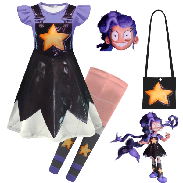 NEW Horror Game Play Time Lily Cosplay Costume Girls Dress Up Bobi 5 Puppet Lily Children's Clothes Halloween Carnival Clothing - AliExpress 