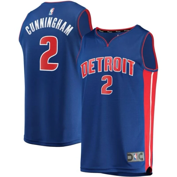 Fanatics Men's Cade Cunningham Detroit Pistons 2021 NBA Draft First Round Pick