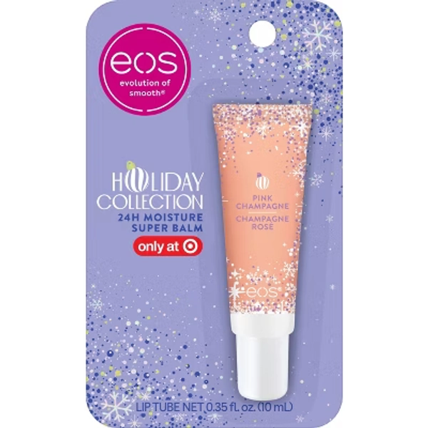 eos Holiday Super Balm - Pink Champagne - 0.35 fl oz