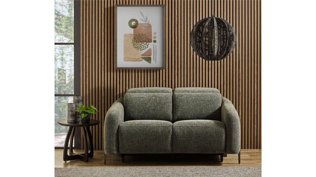 Napier 2-Seater Fabric Powered Recliner Sofa
