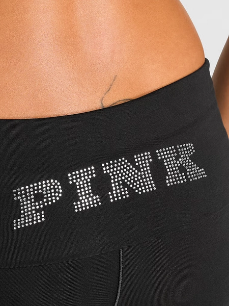 All-Day Cotton Foldover Flare Leggings