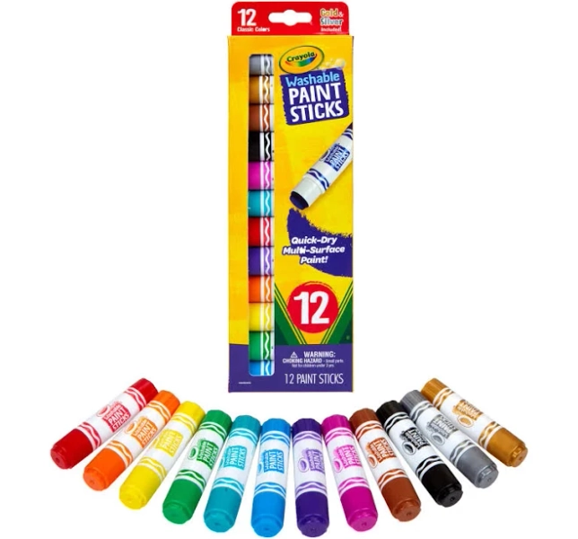 Crayola Washable Paint Sticks