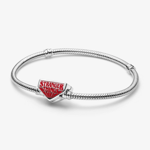 Pandora Stranger Things Clasp Snake Chain Bracelet