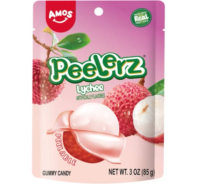 Amos Peelerz Gummy Lychee