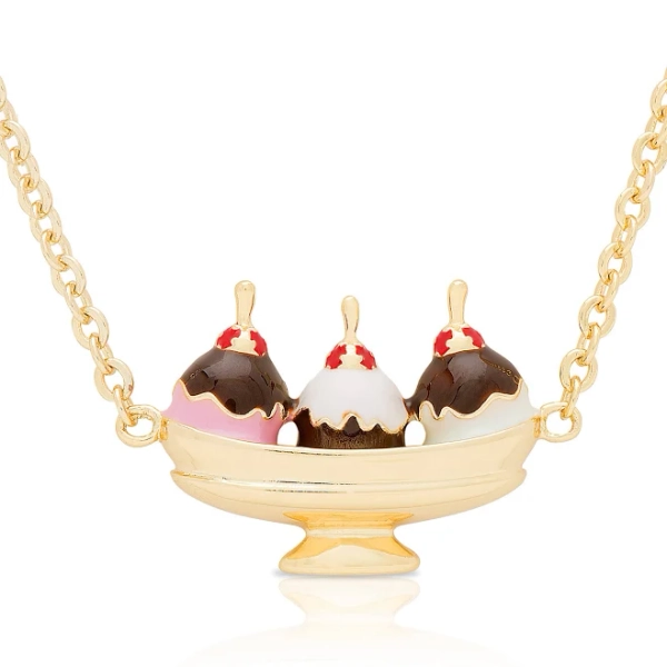 Ice Cream Sundae Necklace