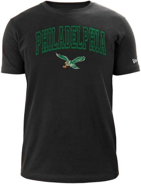 New Era Philadelphia Eagles Arch Name Mascot T-Shirt
