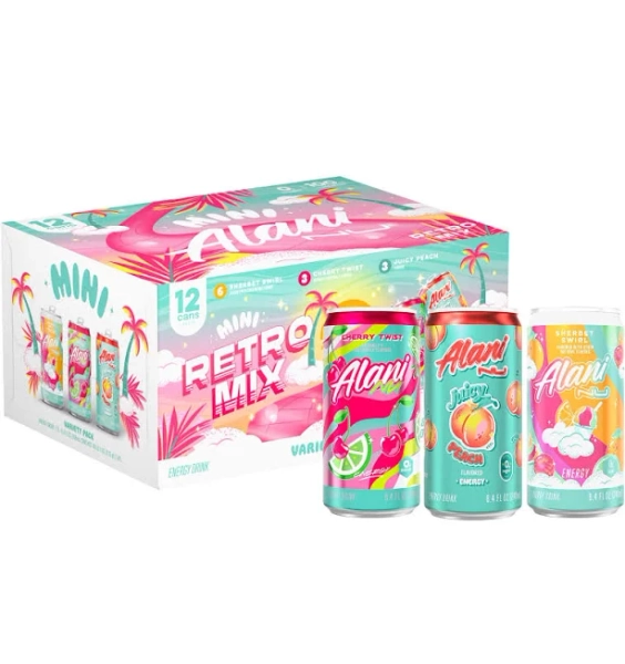 Alani Nu Mini Retro Mix Energy Drink