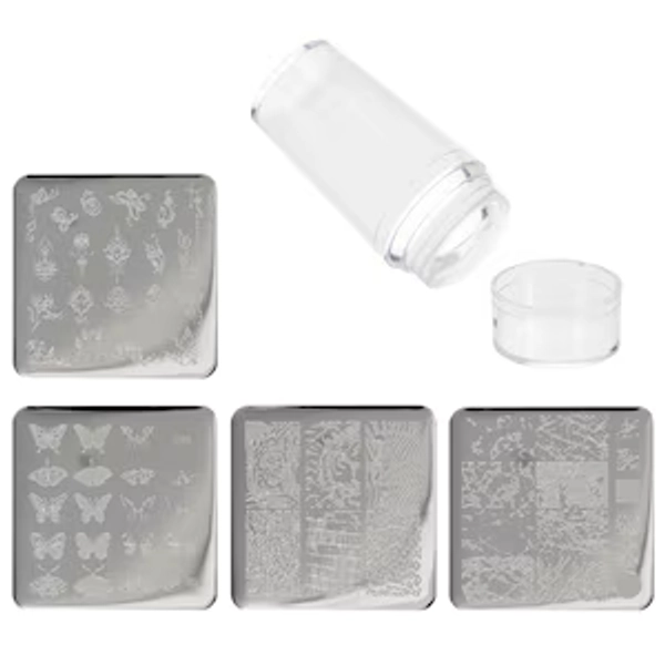Sassy+Chic Assorted Nail Art Stamping Kits, 1-ct. Packs