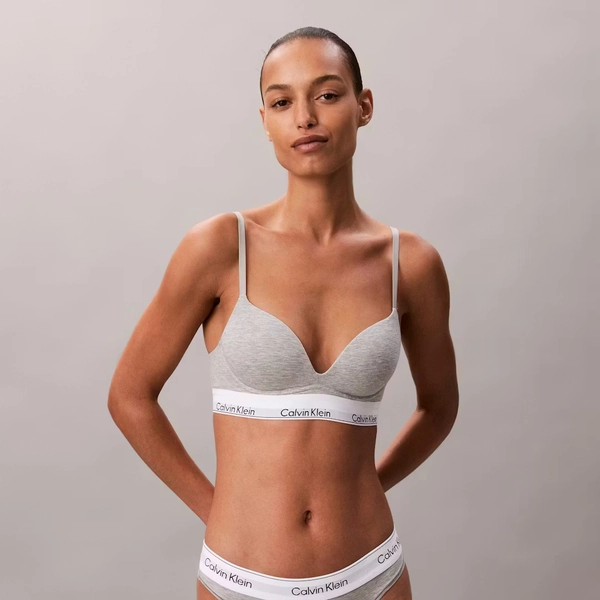 Icon Cotton Modal Plunge Bra