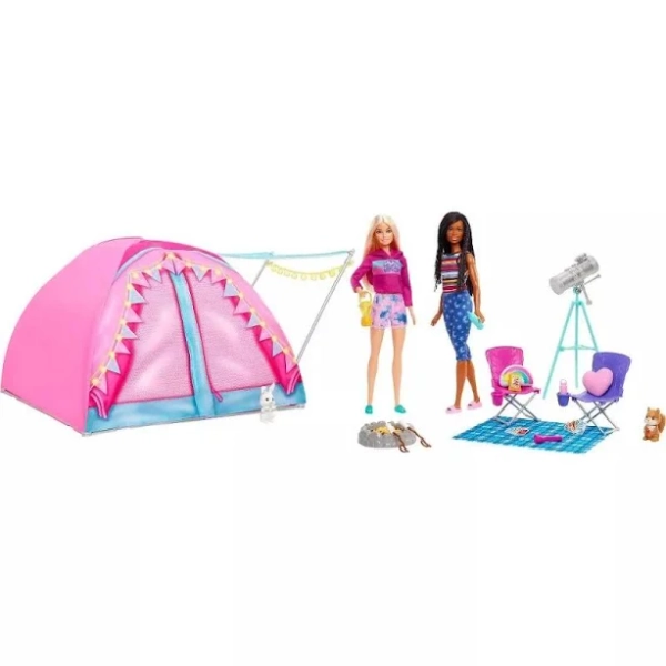 Barbie Camping Tent Playset