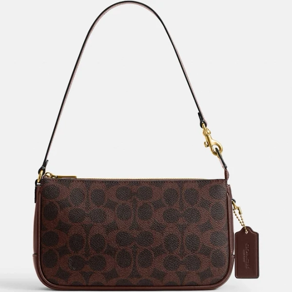 Coach Women's Signature Canvas Convertible Shoulder Bag